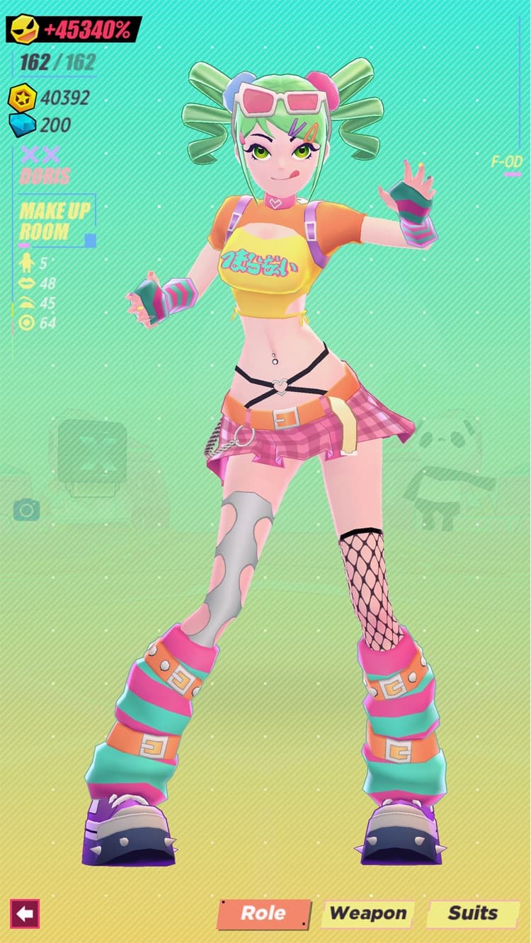 Slash & Girl - Endless Run screenshot 1